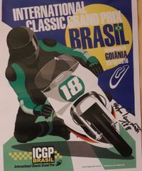 Stefan auf den Plakat ICGP Brasil 